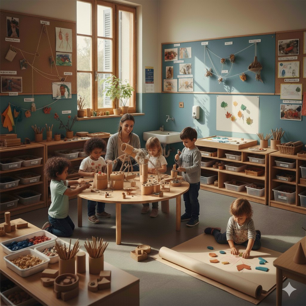Reggio Emilia Eğitim Yaklaşımı: Çocuğun Yüz Diliyle Öğrenmek
