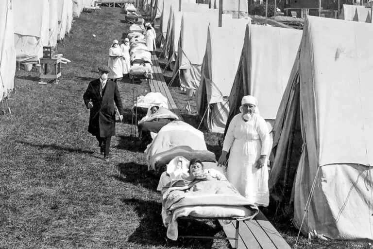 Helioterapi, Işığın Zaferi: 1918 Gribinde Açık Hava Tedavilerinin Şaşırtıcı Başarısı